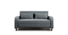 Диван-кровать прямой Киото ТД 783 велюр Epic 83 graphite темно-серый