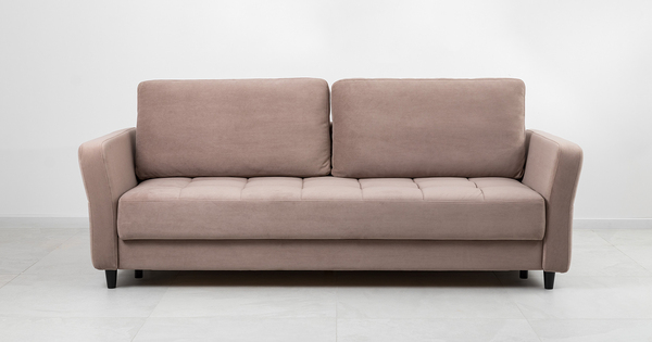 Диван-кровать прямой Невада ТД 570 велюр Vendetta 4 латте