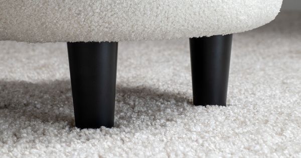 Пуф Шон ТП 270 велюр Romeo 02 белый