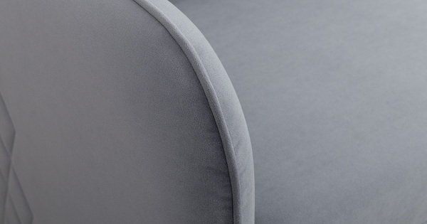 Диван-кровать прямой Юта (120) ТД 520 велюр Вивальди 12 сине-серый